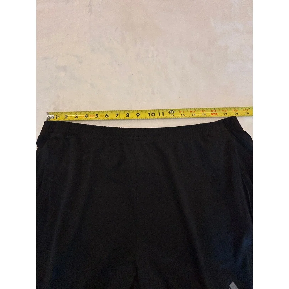 Adidas Climalite Mens Large Black Tapered Training Pants Zip Ankle Joggers L